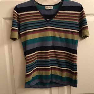 Shirt sleeve sweater